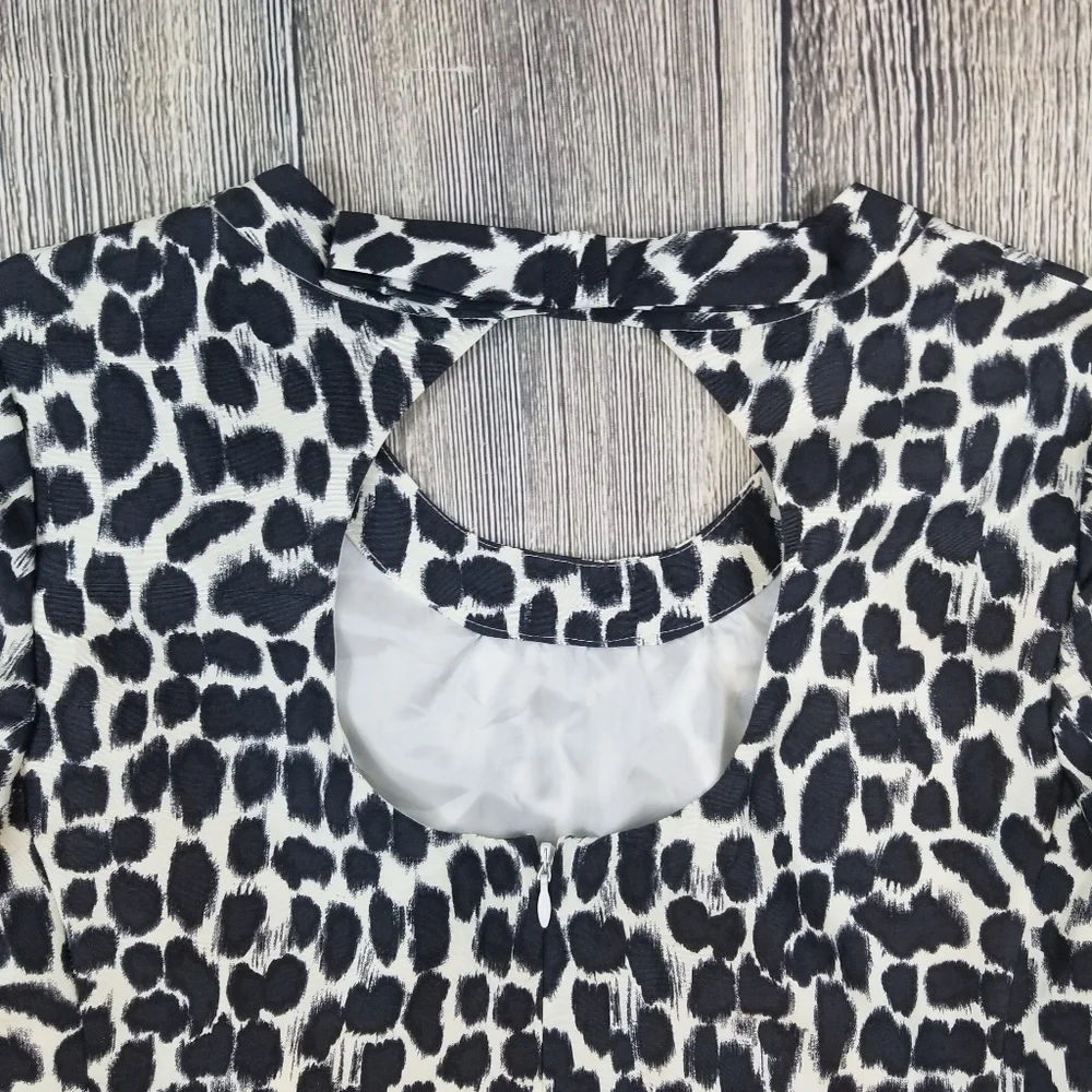 Kate Spade New York Dorothy Leopard Print Silk Dress